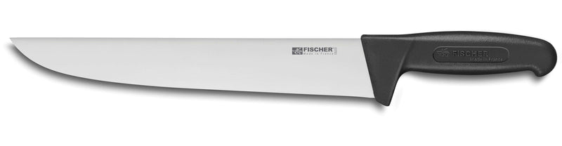 Couteau de boucher professionnel Fischer HACCP 28cm manche noir