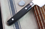 Couteau santoku japonais Kanetsugu Saiun 17cm damas 65 couches