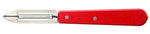 Eplucheur Opinel lame microdentée 6cm acier inox manche rouge