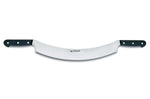 Couteau à fromage professionnel Fischer 2 manches lame courbée 35cm - Noir