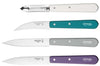 Coffret 4 couteaux Opinel Les Essentiels Art Déco manches couleurs