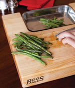 Planche Boos Blocks Prep Masters bois d'érable + plateau acier 61 x 46 x 6cm