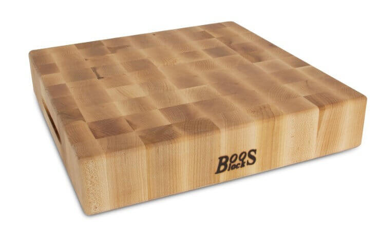 Planche à découper Boos Blocks réversible 46 x 46 x 7.5cm - Erable
