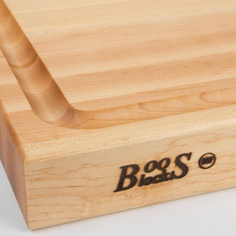 Planche à découper avec rigole Boos Blocks ProChef 46x31x4cm - Erable