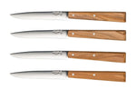 Coffret 4 couteaux Opinel Bon Appétit Sud 11cm inox manche olivier