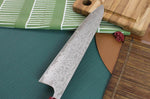 Couteau de chef japonais artisanal Masakage Kiri 27cm damas 49 couches