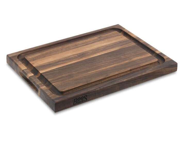 Planche à découper Boos Blocks en noyer avec rigole réversible 51x38x4cm