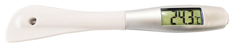 Spatule thermomètre silicone 29cm résistance -50°C +300°C