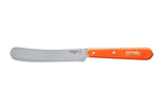 Couteau à tartiner Opinel lame inox 11,5cm manche bois - Orange