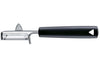 Éplucheur Triangle lame pivotante inox et manche green grip noir - Droitier