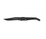 Couteau Laguiole C. Dozorme lame noire manche 11 cm noir inox