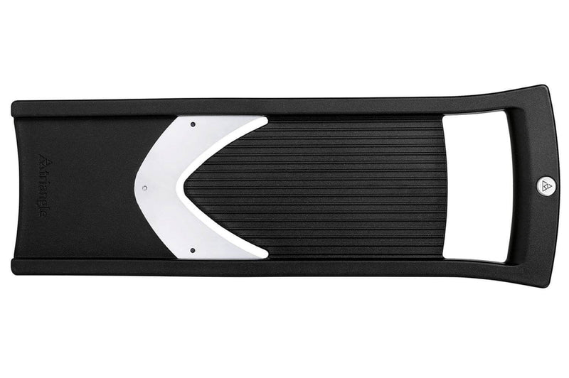 Mandoline Triangle lame inox 2mm + poussoir PP noir