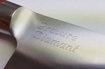 Gravure diamant personnalisée sur lame