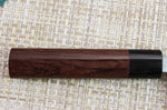 Couteau santoku japonais Japan Kanetsune Blue Steel damas 16.5cm