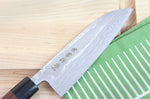 Couteau santoku japonais Japan Kanetsune Blue Steel damas 16.5cm
