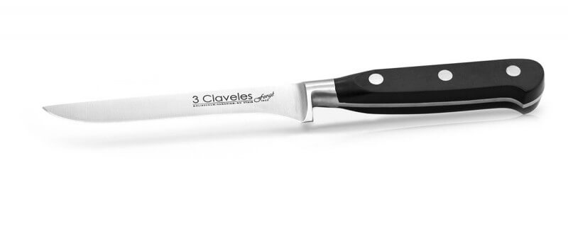 Couteau à désosser 3 Claveles Forgé acier inox 13cm