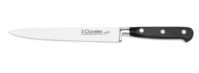 Couteau filet de sole 3 Claveles Forgé acier inox 19cm