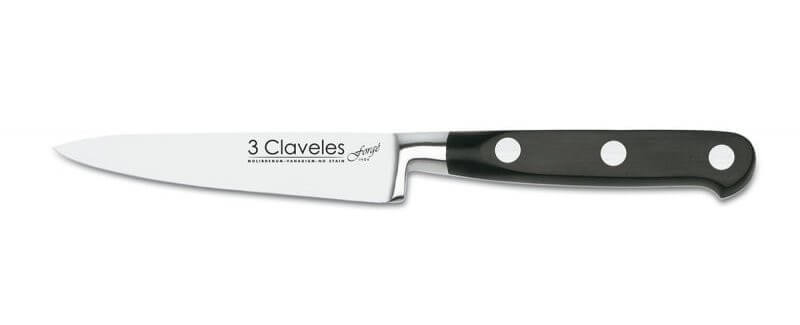 Couteau d'office 3 Claveles Forgé acier inox 10cm