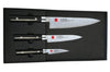 Coffret 3 couteaux japonais Kasumi Standard lames Damas