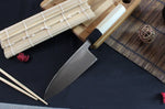 Couteau deba japonais artisanal Kagekiyo Utage White Steel 2 16.5cm