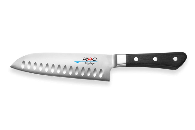 Couteau santoku japonais MAC Professional alvéolé 17cm