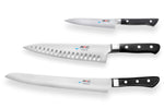 Coffret de 3 couteaux japonais MAC Professional office + chef + pain