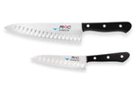 Coffret 2 couteaux japonais MAC Chef alvéolés : Universel 13cm + Chef 20cm