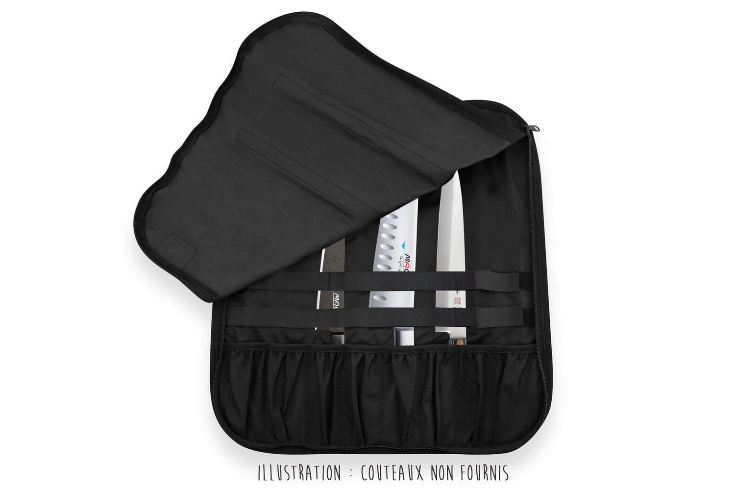 Trousse vide MAC pour 8 couteaux + rangements