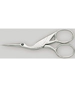 Ciseaux broderie 9cm chromés cigogne
