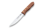 Set de 4 couteaux à steak 3 Claveles Angus 12cm acier inox manche frêne