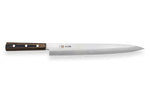 Couteau yanagiba MAC Japanese 30cm manche pakka