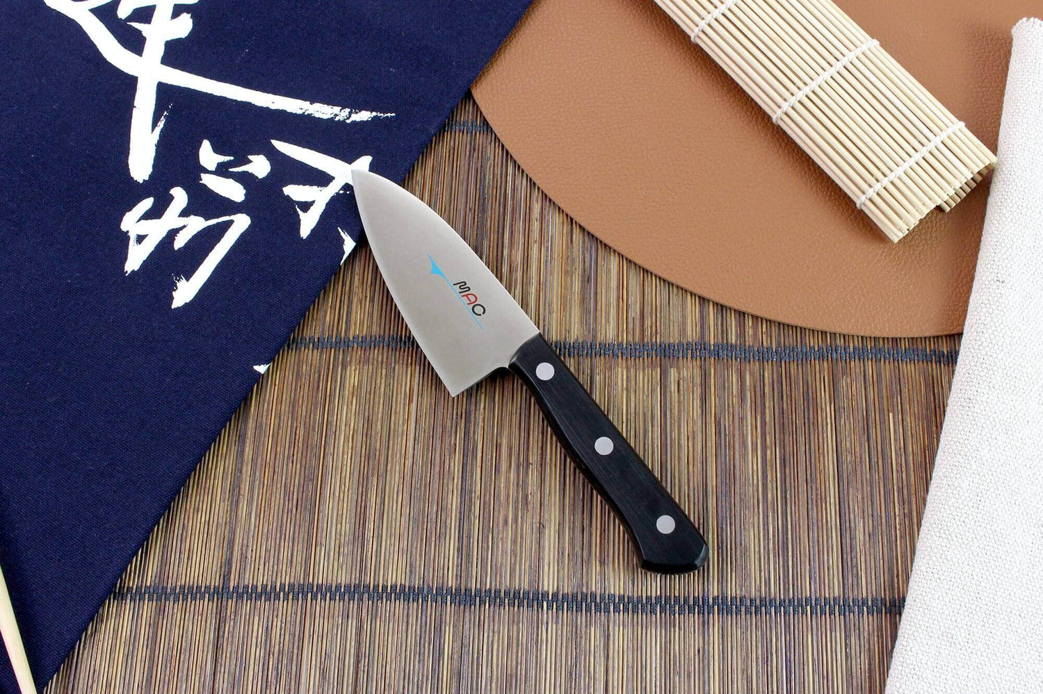 Couteau deba MAC Japanese 11cm manche pakka
