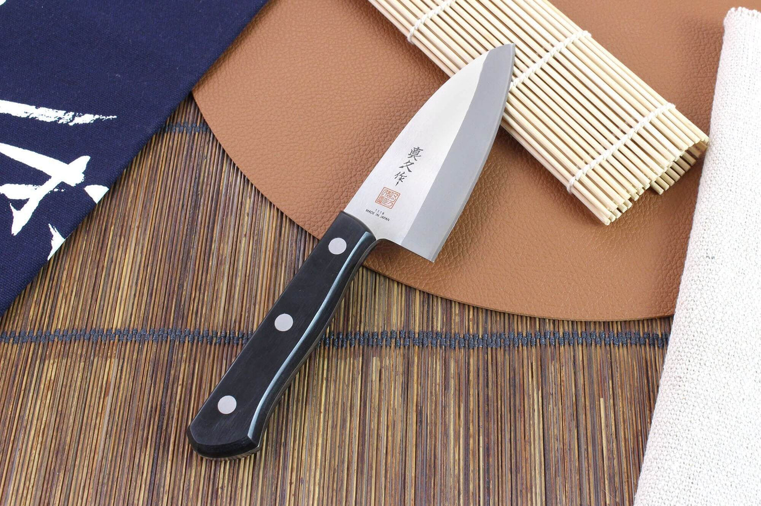 Couteau deba MAC Japanese 11cm manche pakka