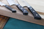Coffret de 3 couteaux japonais MAC Professional office + chef alvéolé 20cm + chef 24cm