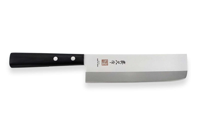 Couteau nakiri MAC Japanese 16.5cm manche pakka