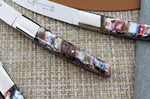 Coffret de table AU NAIN UP 4 couteaux à steak 11cm - Multicolore