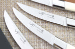 Coffret de table AU NAIN UP 6 couteaux à steak 11cm - Ivoire