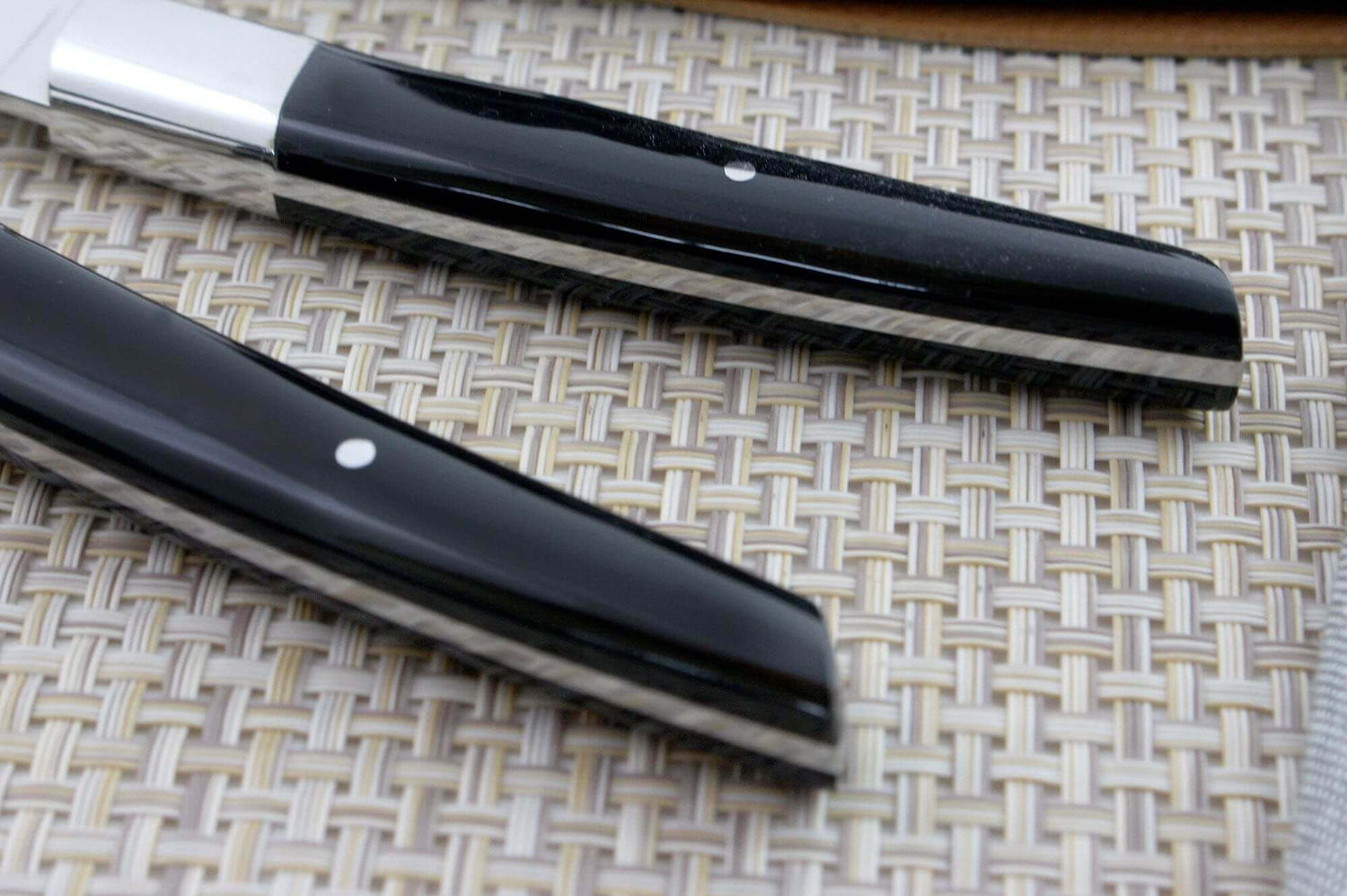 Coffret de table AU NAIN UP 6 couteaux à steak 11cm - Noir
