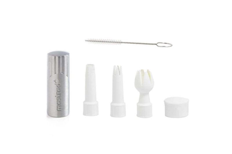Siphon Mastrad en aluminium pour préparations chaudes et froides 0,5L + étui