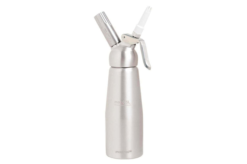 Siphon Mastrad en aluminium pour préparations chaudes et froides 0,5L