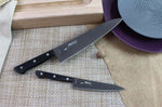 Coffret 2 couteaux japonais MAC Black Universel + Chef 21.5cm