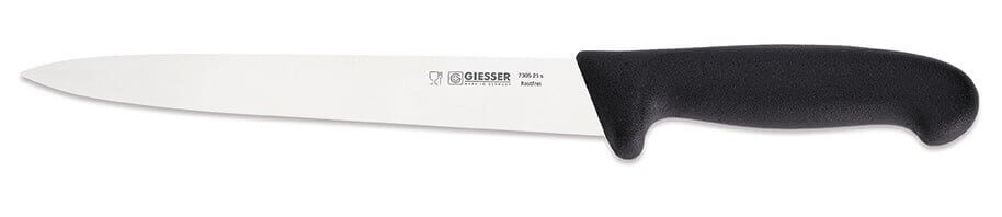 Couteau à découper pro Giesser lame 21cm 7305 - Noir