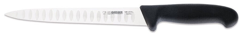 Couteau à découper pro Giesser lame alvéolée 21cm 7305
