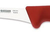 Couteau à désosser pro Giesser lame droite effilée 16cm 3105 - Rouge