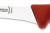 Couteau à désosser pro Giesser lame droite effilée 18cm 3105 - Rouge
