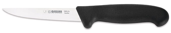 Couteau à désosser pro Giesser lame droite rigide 12cm 3165