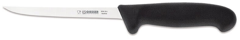 Couteau à désosser / fileter pro Giesser lame mince flexible 15cm 3215 - Noir