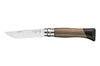 Couteau Opinel Luxe Atelier n°08 lame 8,5cm manche noyer et ébène + coffret