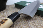 Couteau deba japonais artisanal Yoshihiro Jyosaku White 2 steel 15cm