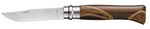 Couteau Opinel Chaperon n°8 lame 8,5cm manche 4 bois rares + coffret